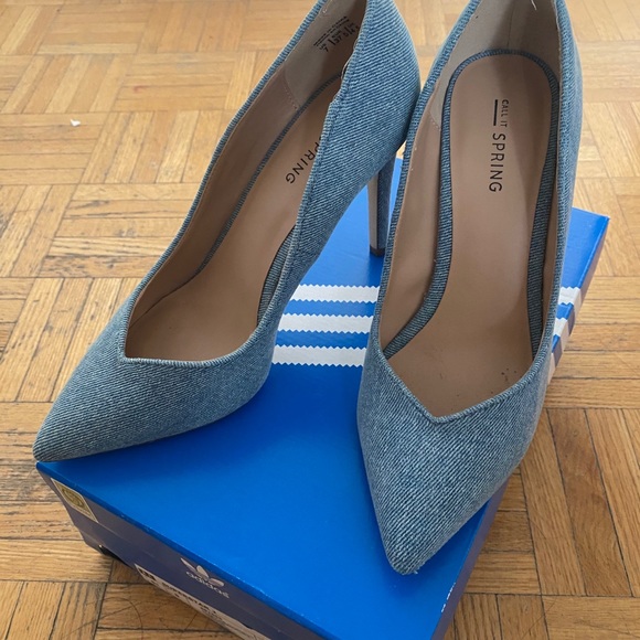 Spring Denim Heel - Picture 5 of 5